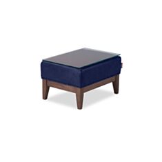 Столик до ліжка низький DLS Рафаель синій - фото