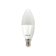 Лампа світлодіодна Feron LB-97 C37 230V 7W E27 2700K 3 шт - фото