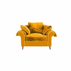Кресло Хилтон желтый - фото