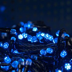 Гирлянда Рубин 200 LED 16 м синий - фото