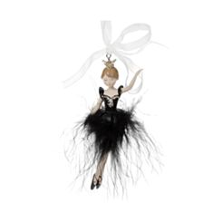 Игрушка на елку балерина BonaDi 890-147 11,5 см - фото