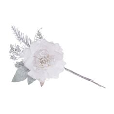 Штучна квітка BonaDi 832-254 33 см біла - фото