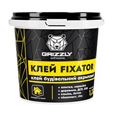 Клей строительный Grizzly Fixator акриловый 1,2 кг - фото