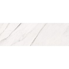 Плитка для стін Opoczno Carrara Chic White Chevron Str Glossy 29*89 см біла - фото