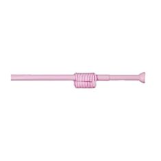 Карниз для шторки в ванной Dogus 013 4809 раздвижной розовый - фото