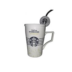 Кружка с крышкой Olens "Starbucks" 7057-5 350 мл - фото