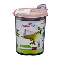 Контейнер для растительного масла Follow Me №1 1110 01 600 мл розовый - фото