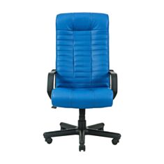 Крісло для керівників Richman Атлант пластик синє - фото