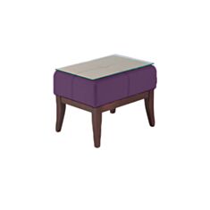 Столик до ліжка DLS Далі фіолетовий - фото