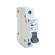 Автоматичний вимикач Erste EB5-63 6 кА 1P 20 A - фото