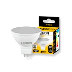 Лампа світлодіодна Lebron LED 00-10-66 L-MR16 5W GU5.3 4100K - фото