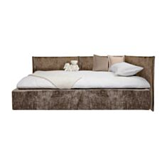 Кровать Константа Кidi с матрасом 90*200 см коричневая - фото