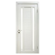 Міжкімнатні двері ПВХ Оміс Cortex deco 2 600 мм дуб Bianco - фото