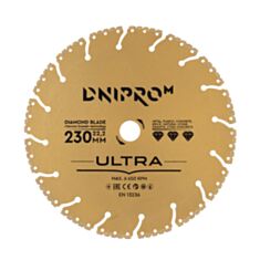 Диск алмазний Dnipro-M Ultra 230*22,2 мм - фото