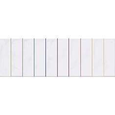 Плитка для стін Cersanit Alisha White Color Structure 20*60 см біла - фото