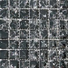 Мозаика Керамика Полесья Gretta Black 30*30 см черная - фото
