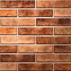 Клинкерная плитка Golden Tile Brickstyle Seven Tones 34Р020 25*6*1 оранж - фото