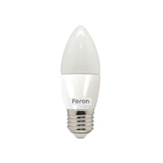 Лампа світлодіодна Feron LB-97 C37 230V 5W E27 2700K - фото