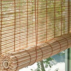 Ролета на вікно бамбукова Деко-Сіті 71909050180 50*160 см мікс - фото