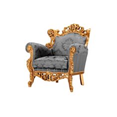 Кресло Луара серый - фото