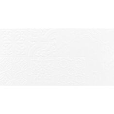 Плитка для стін Golden Tile Tutto Bianco patchwork G50151 декор 30*60 см біла - фото