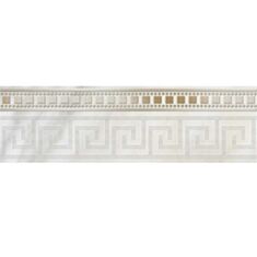 Плитка Golden Tile Carrara Е50311 30*9 фриз білий - фото