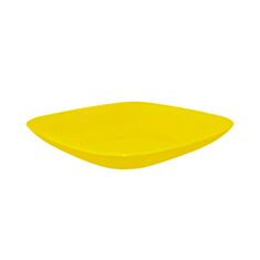 Тарілка Алеана 167063 25*25*3 см жовта - фото