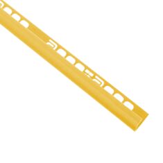 Угольник для плитки Salag 11 наружный 8 мм желтый - фото