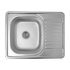 Кухонна мийка Kroner KRP-Dekor 6350 0,8 мм 50*63 см декор - фото