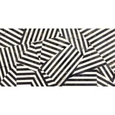 Плитка Imola Zebra6 12 LP декор 60*120 см черно-белая - фото