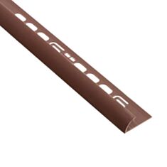 Кутник для плитки Salag 09 зовнішній 9 мм світло-коричневий - фото
