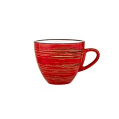 Чашка чайная Wilmax Spiral Red WL 669236/A 300 мл - фото