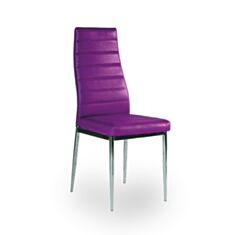 Кресло обеденное металлическое H-261 фиолетовое - фото