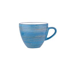 Чашка чайная Wilmax Spiral Blue WL 669636/A 300 мл - фото