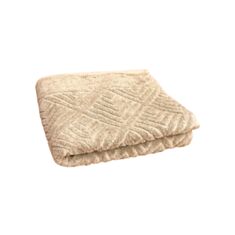 Рушник махровий Luzz Towel ромб 50*90 см кавово-ліловий - фото