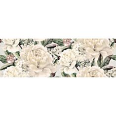 Плитка для стін Cersanit Gracia white Flower satin 20*60 см різнокольорова - фото