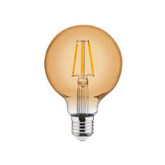 Лампа Horoz Filament шарик 001-030-0006 G125 6W 2200К E27 - фото