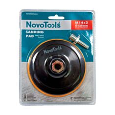 Диск шліфувальний NovoTools NTRVD125142-2 M14*2 з перехідником 125 мм - фото