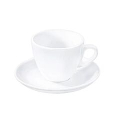Чашка чайна з блюдцем Wilmax 993175 190 мл - фото