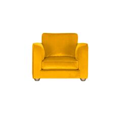 Кресло Либерти желтый - фото