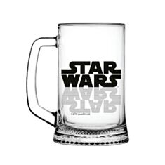 Кружки для пива Luminarc Star Wars Logo ОСЗ 02с1008-36 500 мл 2 шт - фото