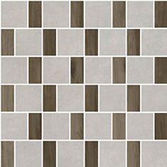 Мозаїка Intercerama Harden М0418072 Мікс 29,8*29,8 см сіра - фото