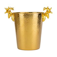 Відро для шампанського Elisey Шляхетний олень 18936-002 золото 5 л - фото
