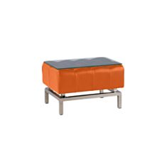 Столик прикроватный низкий DLS Эйфель оранжевый - фото