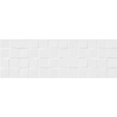 Плитка для стін Cersanit Simple Art White Glossy Str Cubes 20*60 см - фото
