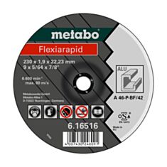 Круг відрізний по металу Metabo Flexiarapid AL 616516000 230*1,9*22,3 мм - фото