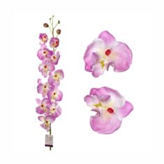 Искусственный цветок Орхидея сиреневая SL DF112-109/06 89см - фото