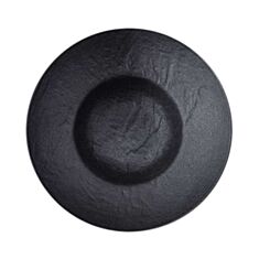 Тарілка глибока Wilmax SlateStone Black WL 661112/А 20 см - фото