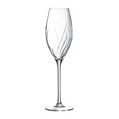 Келихи для шампанського Cristal DArques Swirly V2830 240 мл 4 шт - фото