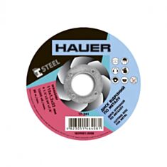 Диск відрізний Hauer 17-241 по металу 115*1,2*22 мм - фото